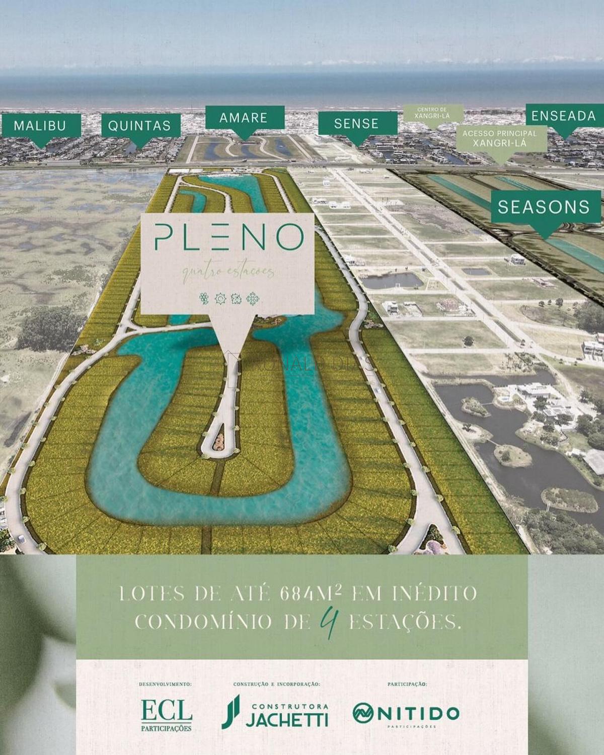 Terreno em condomínio fechado à venda